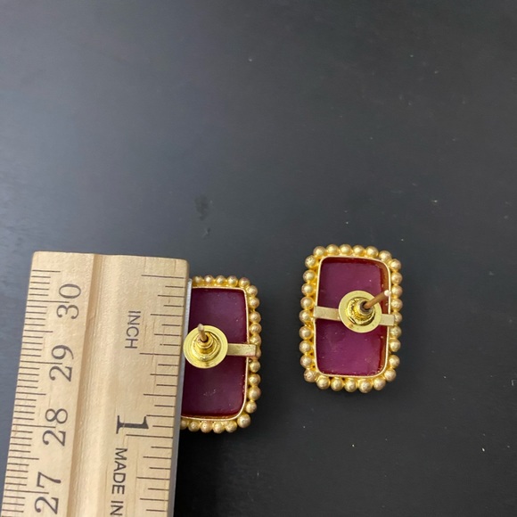 Earth Earrings / CODE: ER 118 / Druzy - Picture 7 of 8